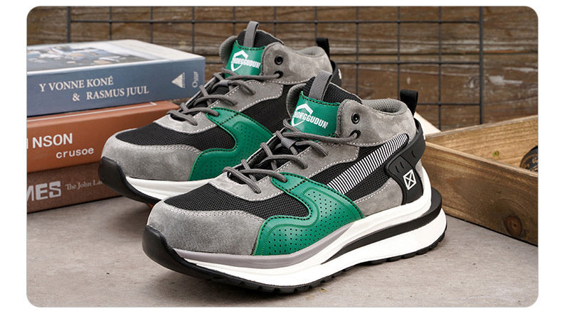 Chaussures Sécurité Chantier Anti-Écrasement Anti-Pénétration 910g - Camp de Base Farzen
