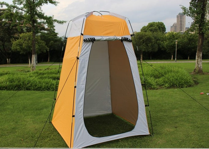 Tente Douche Toilette Camping 120x120x180cm Cabine Privée Portable - Camp de Base Farzen