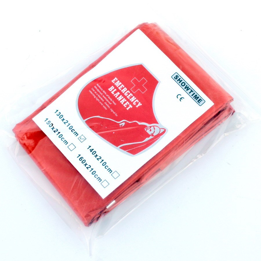 Sac de Couchage Urgence Aluminium - Kit Survie Isolation Thermique 200g - Camp de Base Farzen