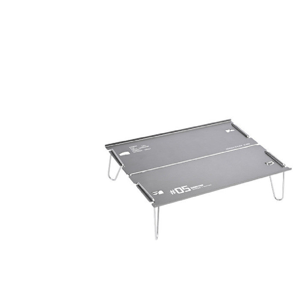 Table Pliante Camping Aluminium - Légère et Portable - Camp de Base Farzen