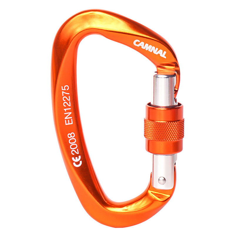 Mousquetons Escalade Pro Aluminium 7075 Sécurité 25kN Ultra-Léger - Camp de Base Farzen