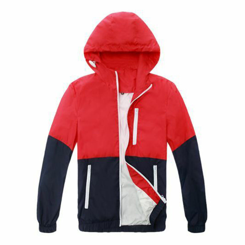 Veste Trench Homme Capuche - Printemps Automne Fine Tendance 350g - Camp de Base Farzen