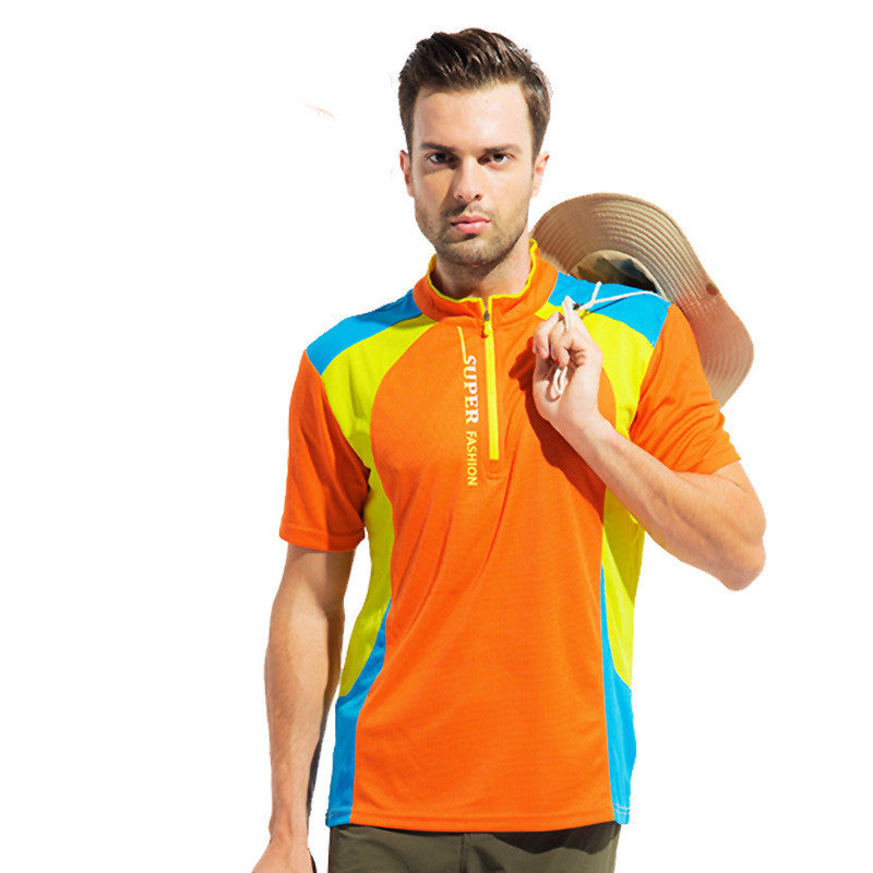 T-shirt Séchage Rapide Unisexe - Col Rond Outdoor Automne 430g - Camp de Base Farzen