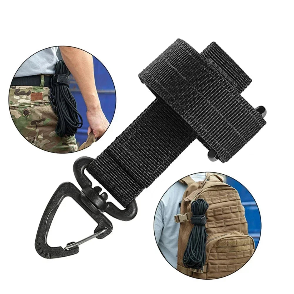 Boucle Tactique Nylon Multi-Usages - Clip Sécurité Outdoor - Camp de Base Farzen