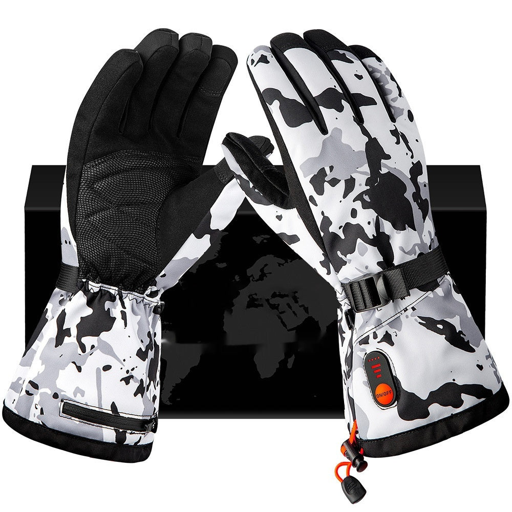 Gants Chauffants Cyclisme Hiver - Thermiques Épais - Camp de Base Farzen