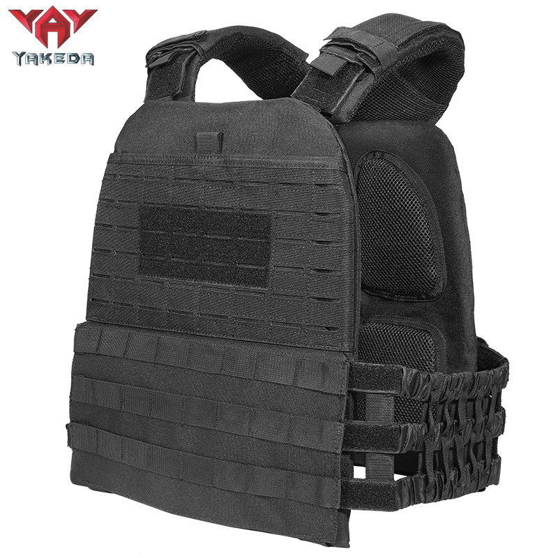 Gilet Survie Tactique Polyester 600D - 1,2kg - Camp de Base Farzen
