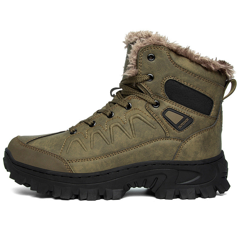 Chaussures Montantes Homme Hiver - Grande Taille 39-48 - Camp de Base Farzen