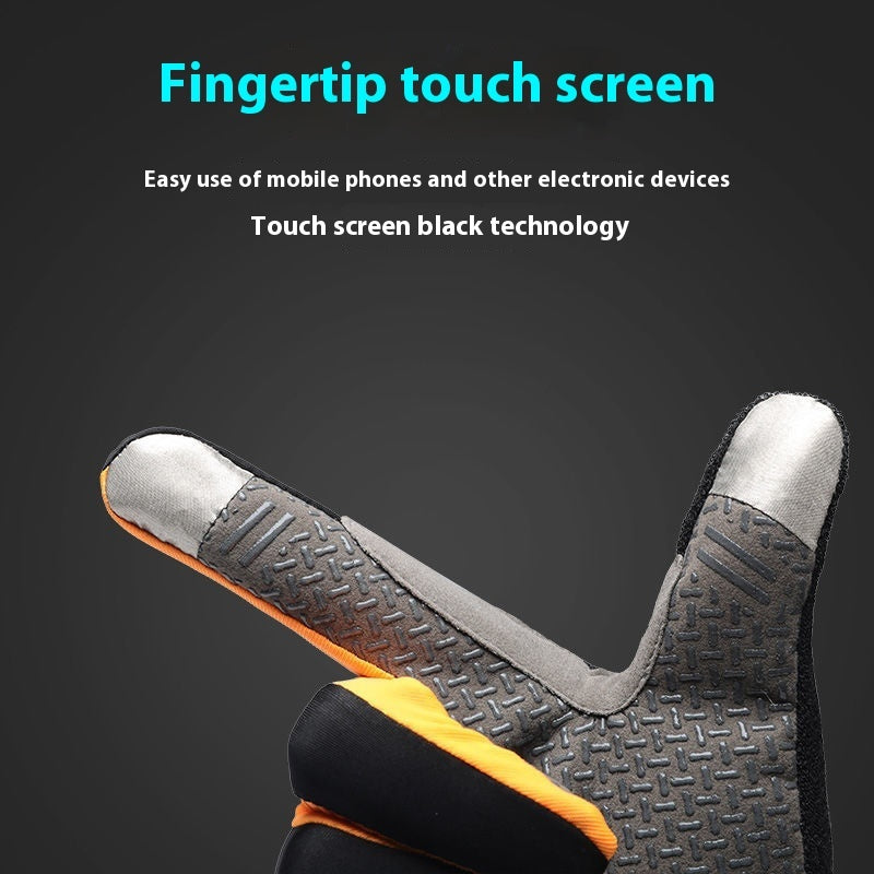 Gants Cyclisme Nylon Protection Solaire - Anti-Chocs - Camp de Base Farzen