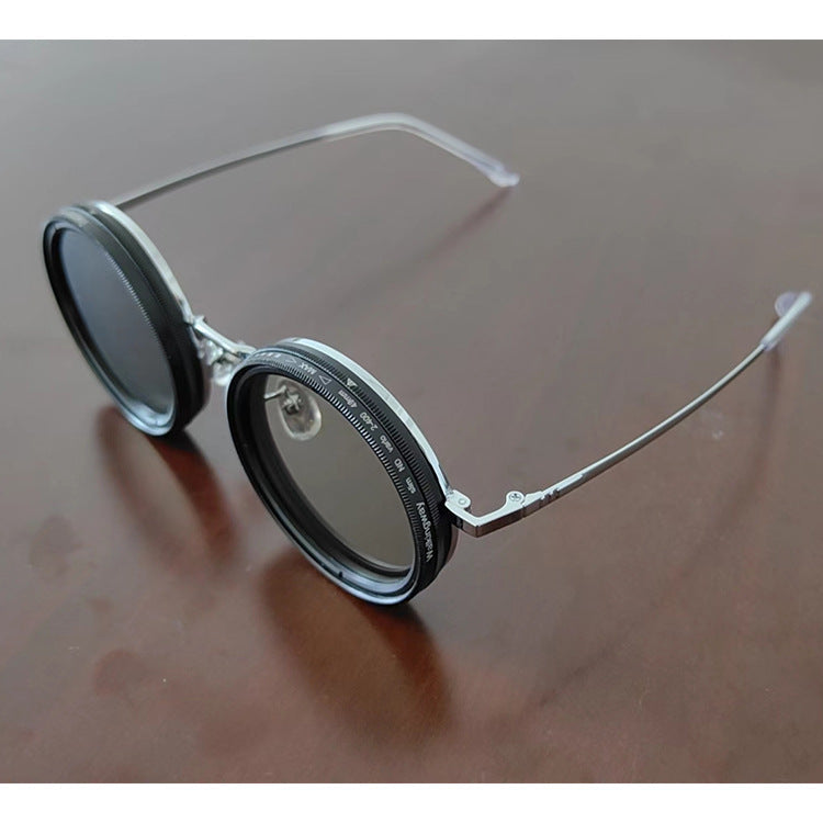 Lunettes Polarisées 9 Niveaux UV Réglables - Protection Pro - Camp de Base Farzen