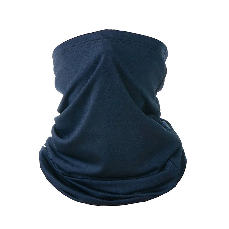 Bandana Multifonction Ice Silk - Cagoule Cache-Cou Coupe-Vent 24x42cm - Camp de Base Farzen