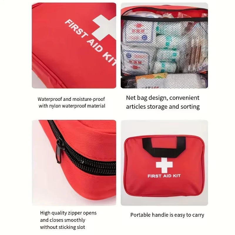 Kit Premiers Secours 184 Pièces - Camping Randonnée Outdoor - Camp de Base Farzen