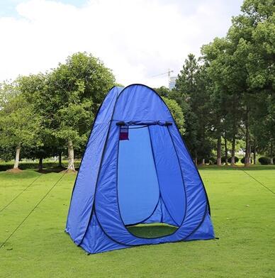 Tente Douche Portable Camping - Abri Privé Multifonction 120x190cm - Camp de Base Farzen