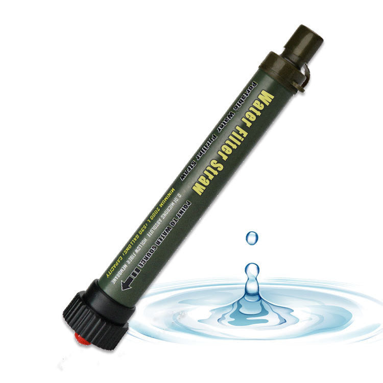 Paille Purificateur Micro-Ultrafiltration 80g - Urgence Camping Outdoor Aventure - Camp de Base Farzen