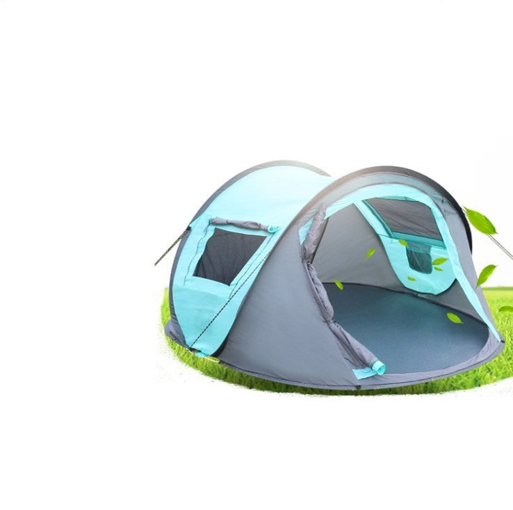 Tente Camping Automatique 2 Personnes - Polyester 245x150cm - Camp de Base Farzen