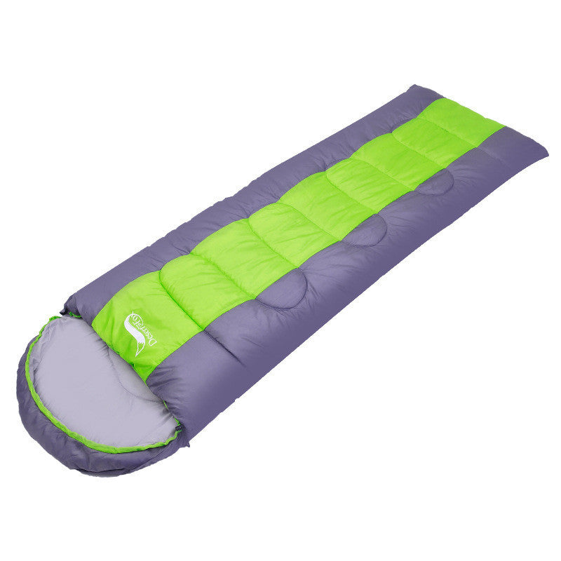 Sac de Couchage 4 Saisons - Léger Polyester 210T Camping Randonnée - Camp de Base Farzen