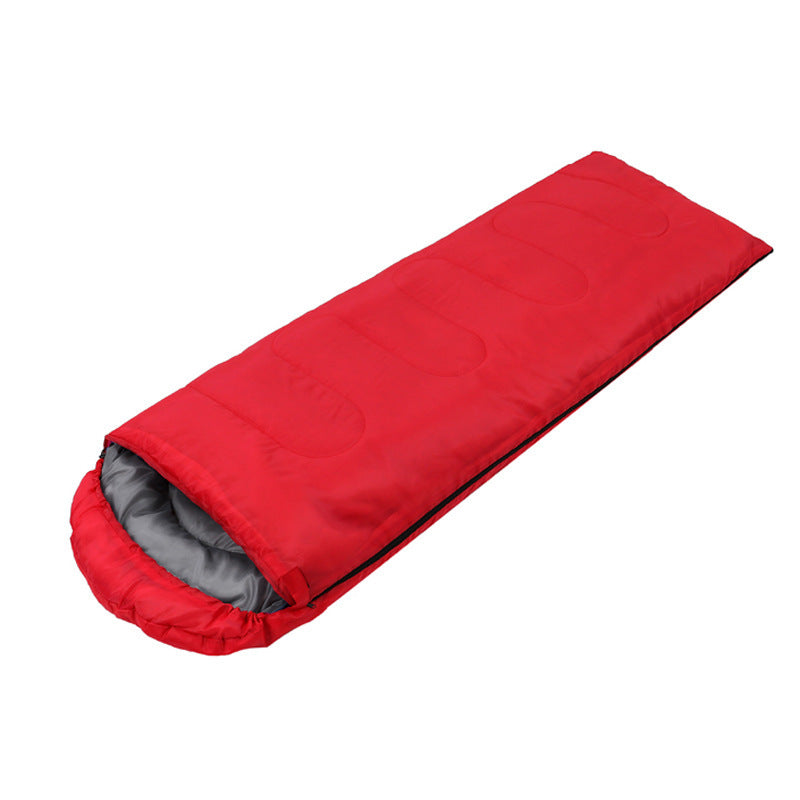 Sac de Couchage Portable Capuchon - Étanche Polyester Voyage 180x75cm - Camp de Base Farzen