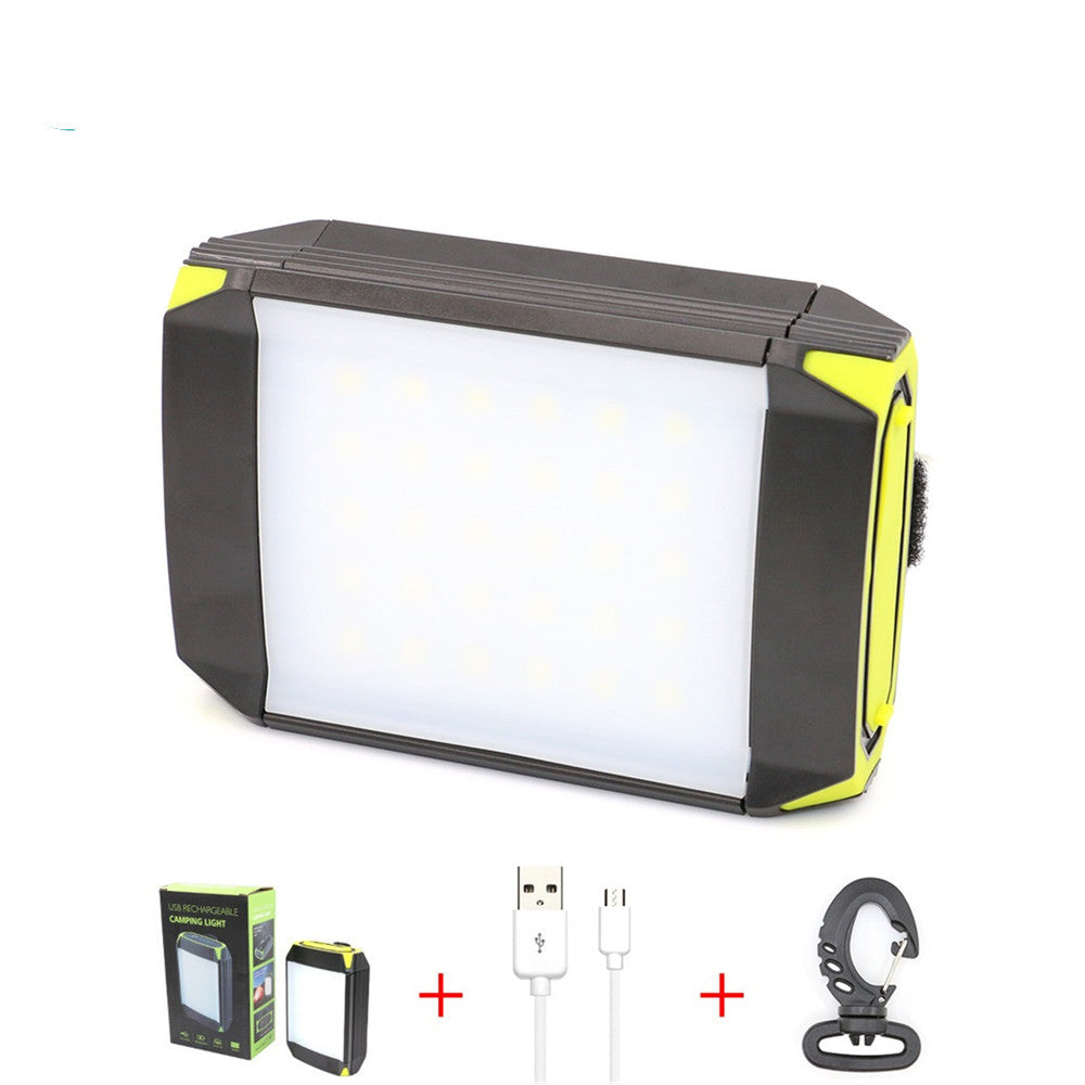 Lampe Camping LED 500 Lumens - Rechargeable 6000mAh 459g - Camp de Base Farzen