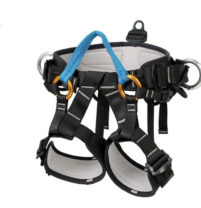 Baudrier Escalade Randonnée Alpinisme - Sécurité Polyester Demi-Corps - Camp de Base Farzen