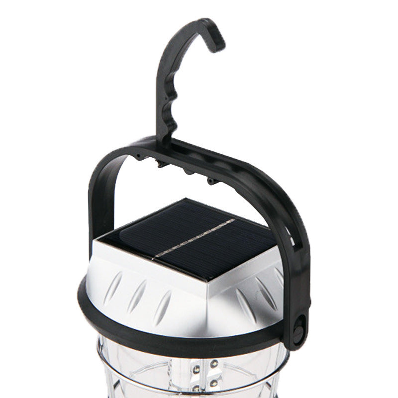 Lampe de Camping Solaire avec Manivelle - Rechargeable 1200mAh - Camp de Base Farzen