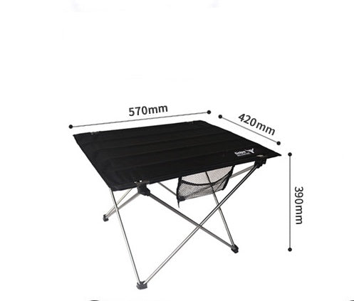 Table Camping Pliante Aluminium Ultra-Légère 800g Portable - Camp de Base Farzen