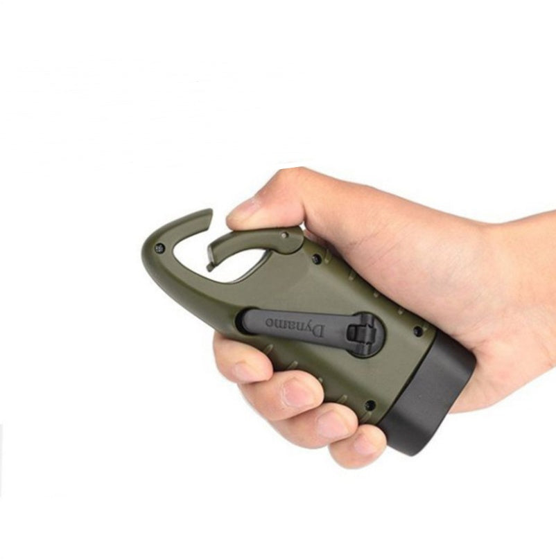Lampe Torche Solaire & Dynamo | LED Sans Pile | Urgence & Outdoor - Camp de Base Farzen