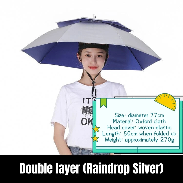 Parapluie Portable Anti-UV - Pliable Voyage Camping - Camp de Base Farzen