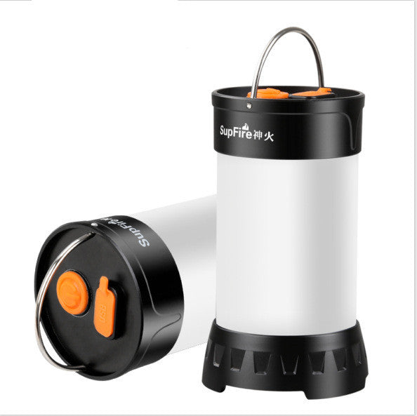 Lampe Camping LED Rechargeable - Multifonction Portable - Camp de Base Farzen