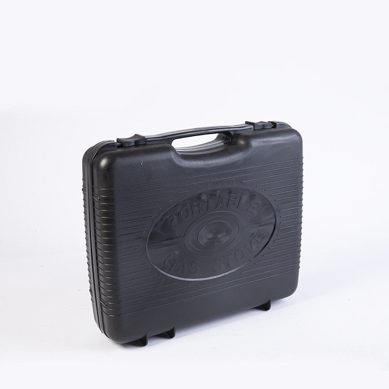 Réchaud Gaz Portable Camping - Allumage Automatique 95min Autonomie 1,47kg - Camp de Base Farzen