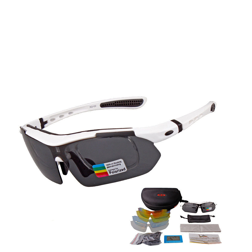 Lunettes Cyclisme Polarisées PC Homme - Coupe-Vent Sport - Camp de Base Farzen