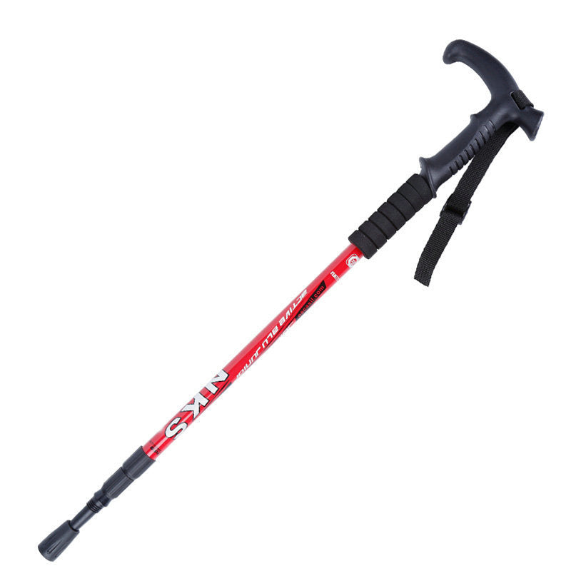 Bâton Marche Ultraléger 3 Sections - Escalade Montagne 290g - Camp de Base Farzen