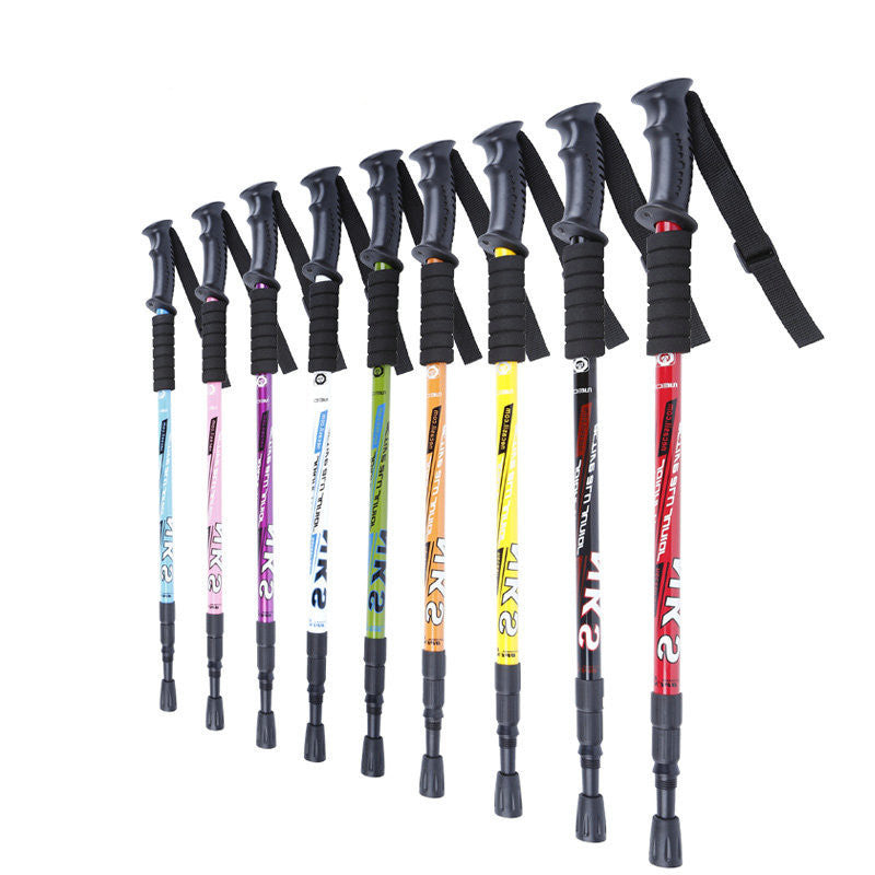 Bâton Marche Ultraléger 3 Sections - Escalade Montagne 290g - Camp de Base Farzen