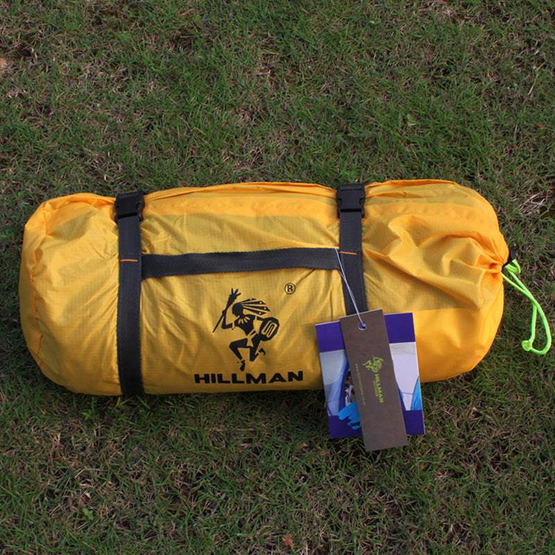 Tente 1 Personne Double Couche 140x210cm - Poteau Aluminium Ultra-Léger 2,5kg - Camp de Base Farzen