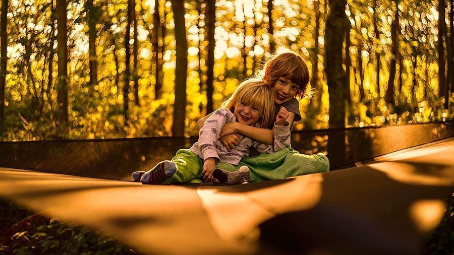 Hamac Triangulaire 3 Points Multi-Personnes Design Innovant - Camp de Base Farzen