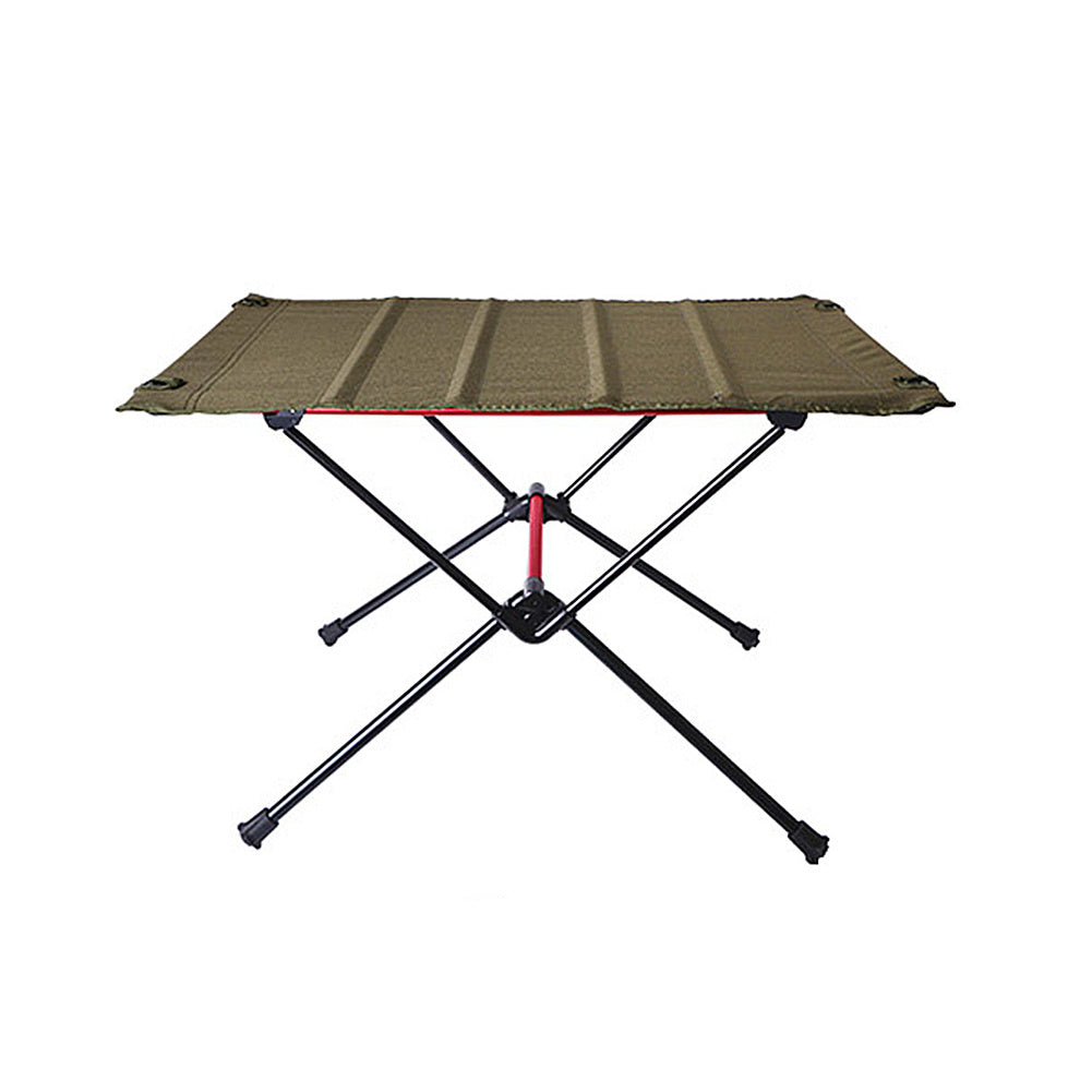 Table Pliante Extérieur Maille Alliage Aluminium Multi-Couleurs - Camp de Base Farzen