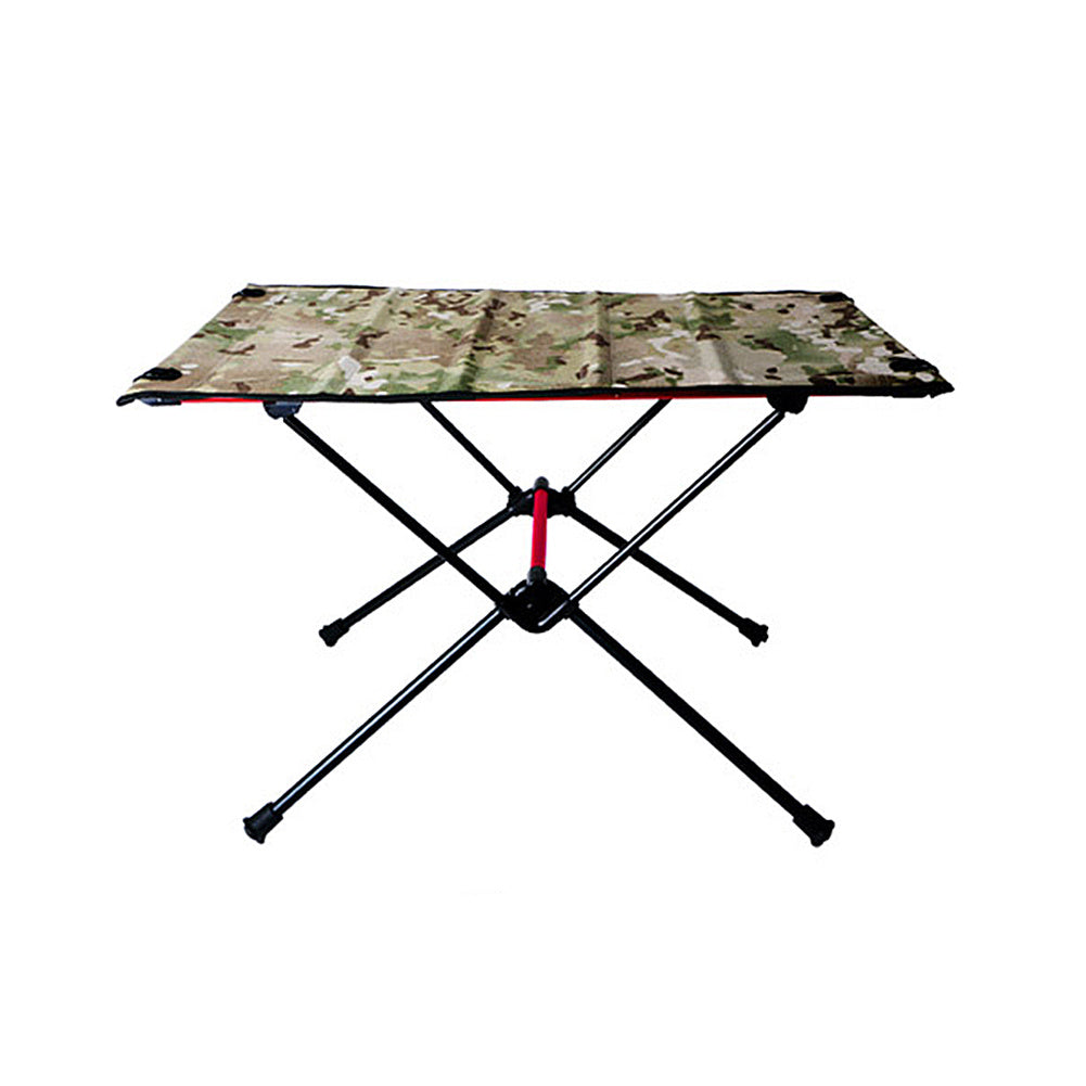 Table Pliante Extérieur Maille Alliage Aluminium Multi-Couleurs - Camp de Base Farzen