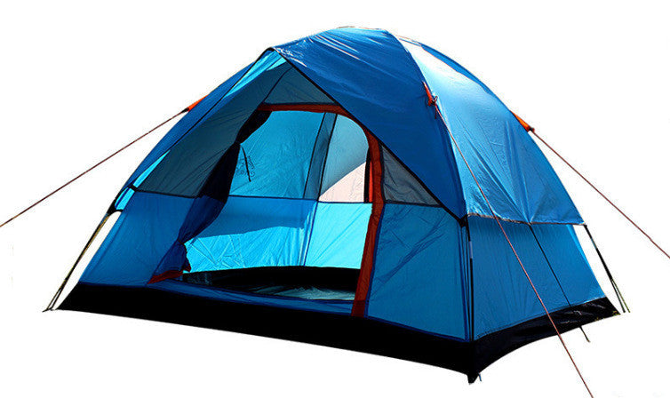 Tente Camping Imperméable 3000mm - Fibre Verre Respirante - Camp de Base Farzen