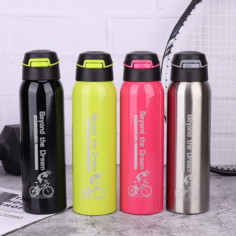 Bouteille Eau Vélo Isotherme 750ml - Hydratation Sport - Camp de Base Farzen