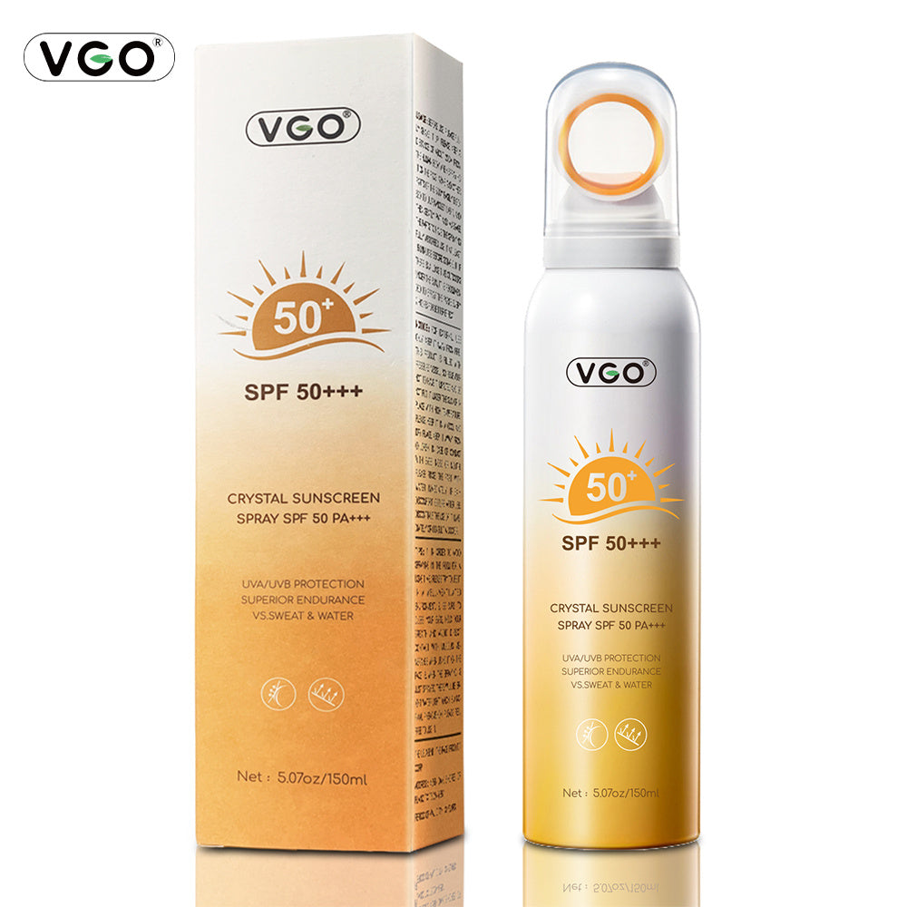 Crème Solaire Spray CRYSTAL SPF 50+ PA++++ - Protection UV Maximale Outdoor - Camp de Base Farzen