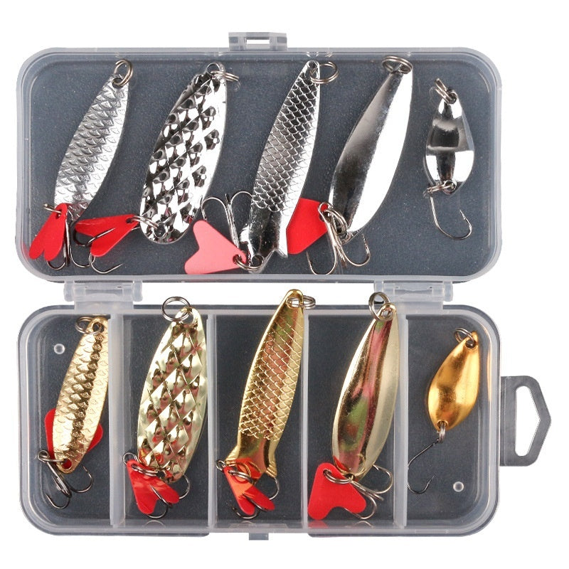 Kit Leurres Paillettes Ananas 11/21/36 - Métal Pêche - Camp de Base Farzen