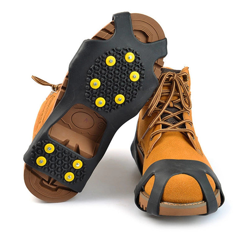 Crampons Antidérapants Chaussures - Sécurité Hiver Extérieur 150g - Camp de Base Farzen