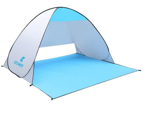 Tente de Plage Automatique Anti-UV - Protection Solaire Instantanée - Camp de Base Farzen