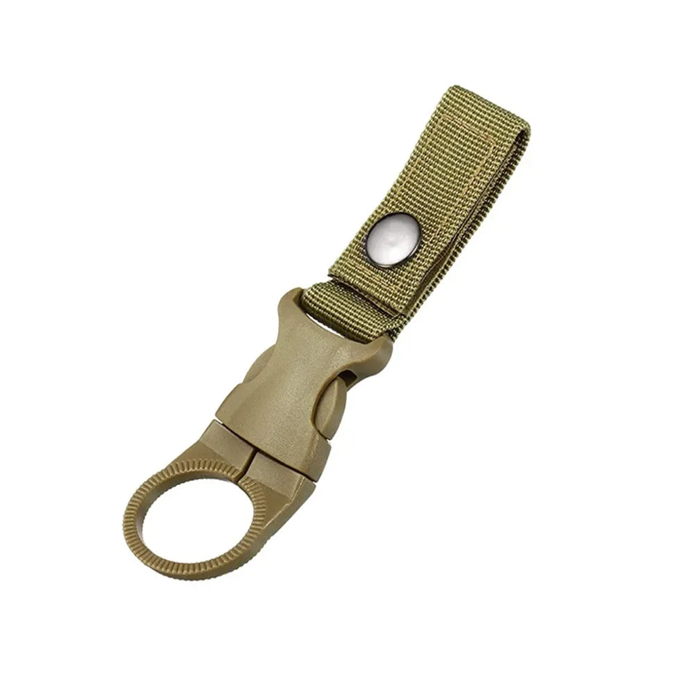Mousqueton Sangle Sac à Dos - Porte-Bouteille Fixation Rapide - Camp de Base Farzen