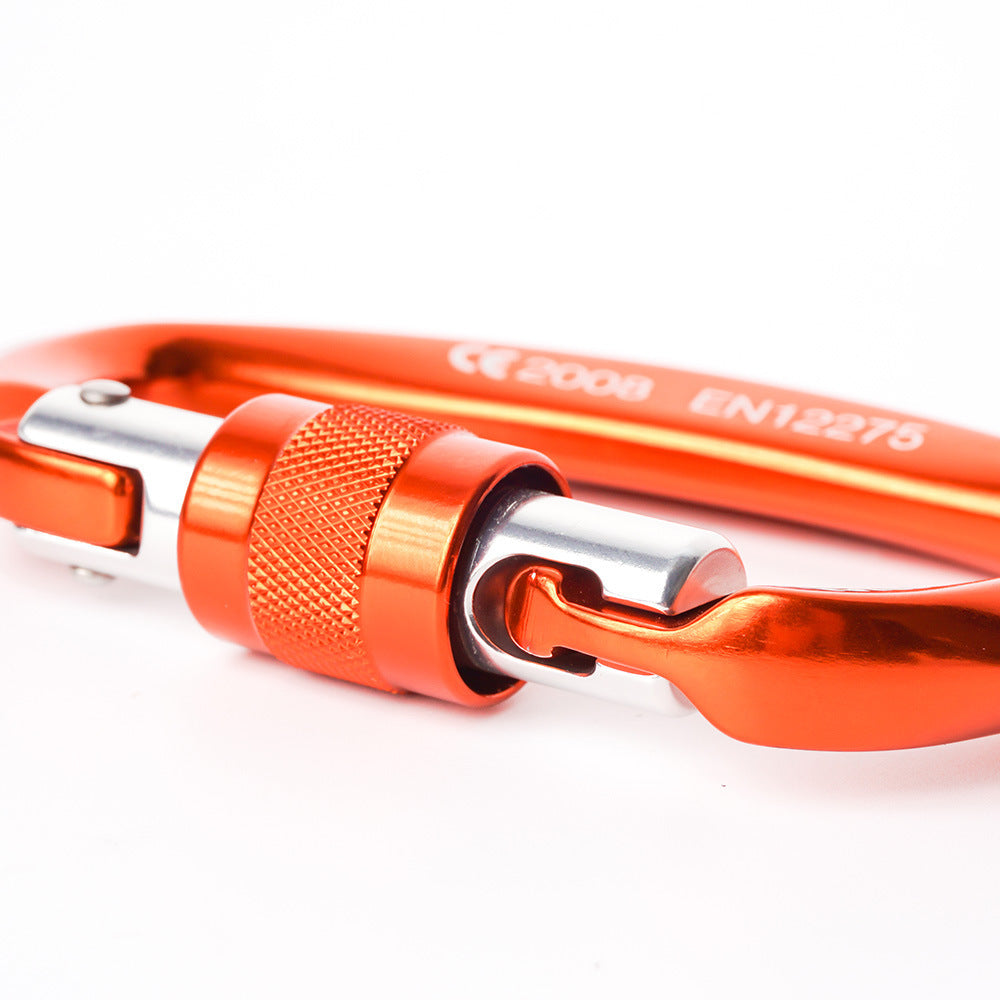 Mousquetons Escalade Pro Aluminium 7075 Sécurité 25kN Ultra-Léger - Camp de Base Farzen