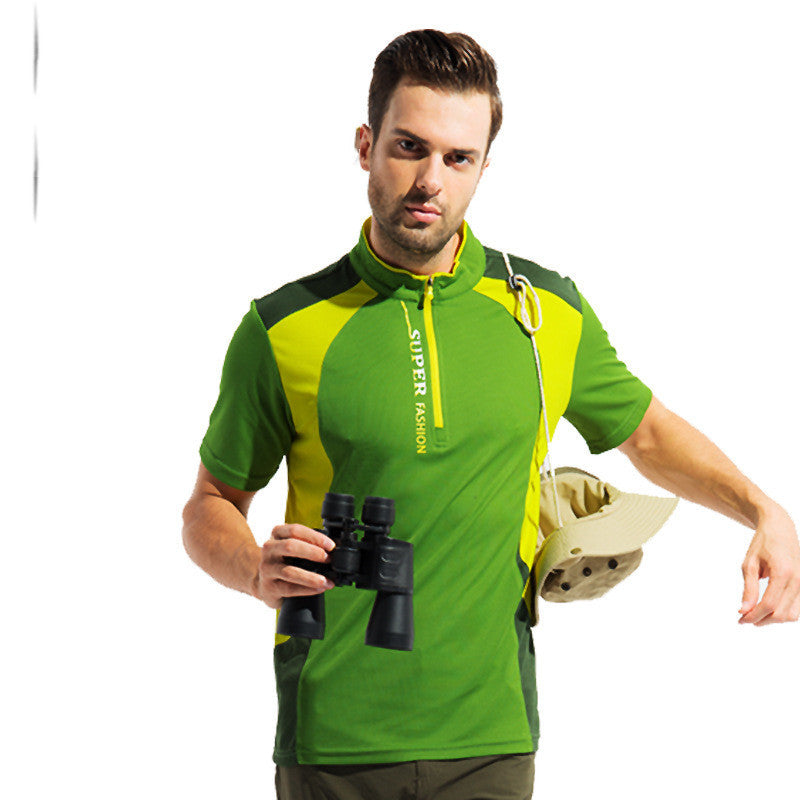 T-shirt Séchage Rapide Unisexe - Col Rond Outdoor Automne 430g - Camp de Base Farzen
