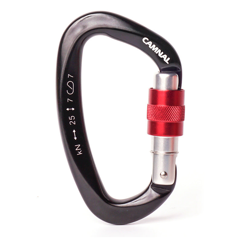 Mousquetons Escalade Pro Aluminium 7075 Sécurité 25kN Ultra-Léger - Camp de Base Farzen