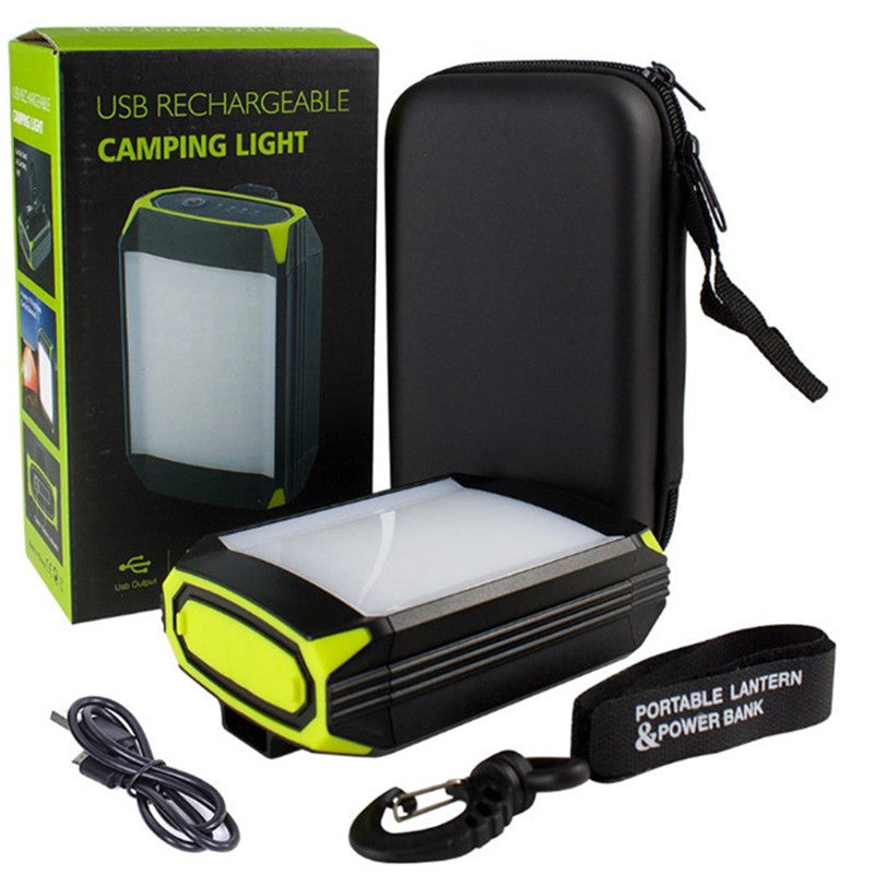 Lampe Camping LED Rechargeable - Batterie Externe USB - Camp de Base Farzen