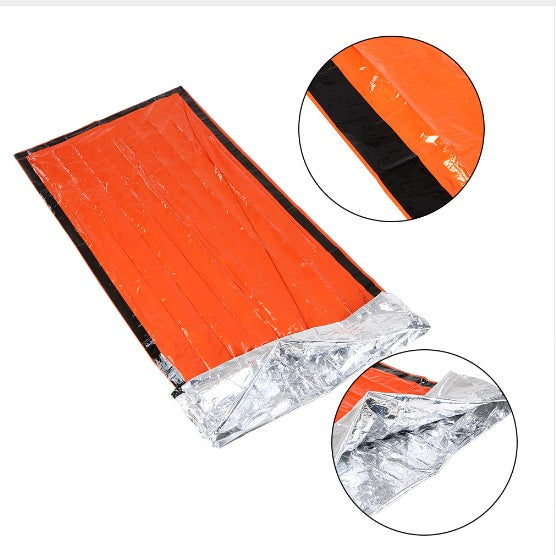 Couverture Survie Urgence Aluminium - Isolation Thermique Réutilisable - Camp de Base Farzen