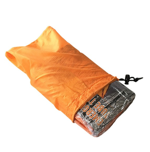 Sac de Couchage Urgence Aluminium - Kit Survie Isolation Thermique 200g - Camp de Base Farzen