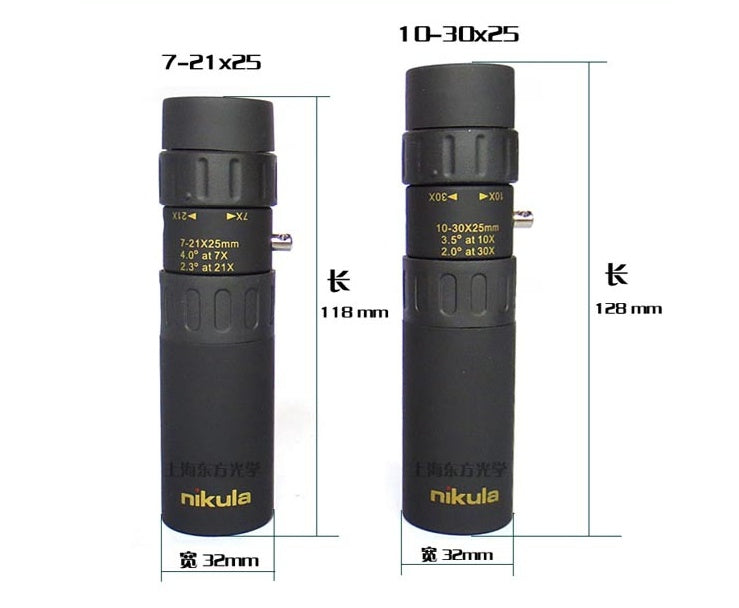 Télescope Portable 10-30x25 Zoom Variable - 180g - Camp de Base Farzen