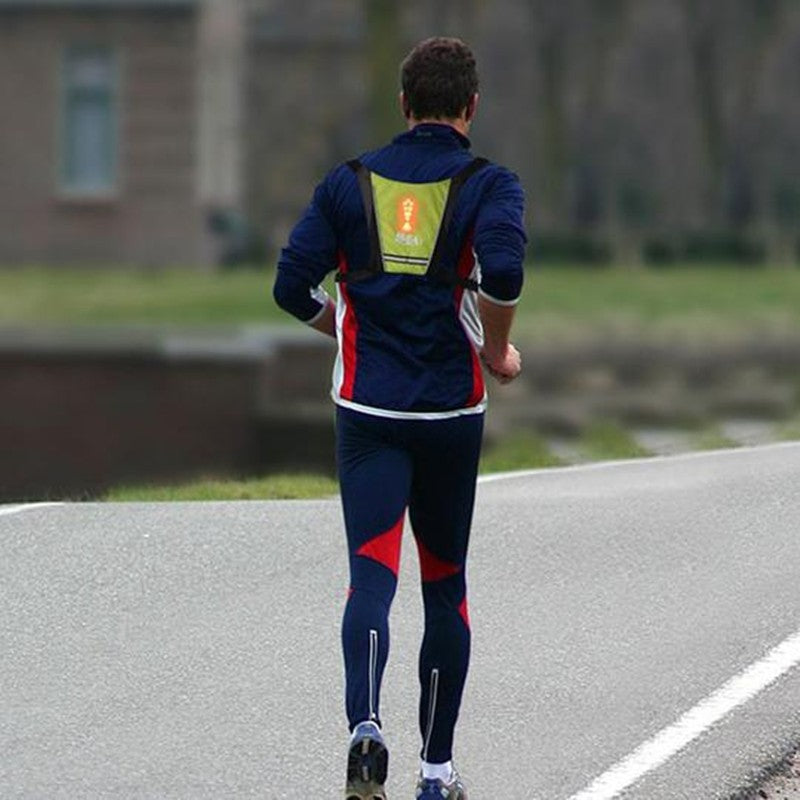Gilet Signalisation LED Cyclisme - Haute Visibilité Nuit - Camp de Base Farzen
